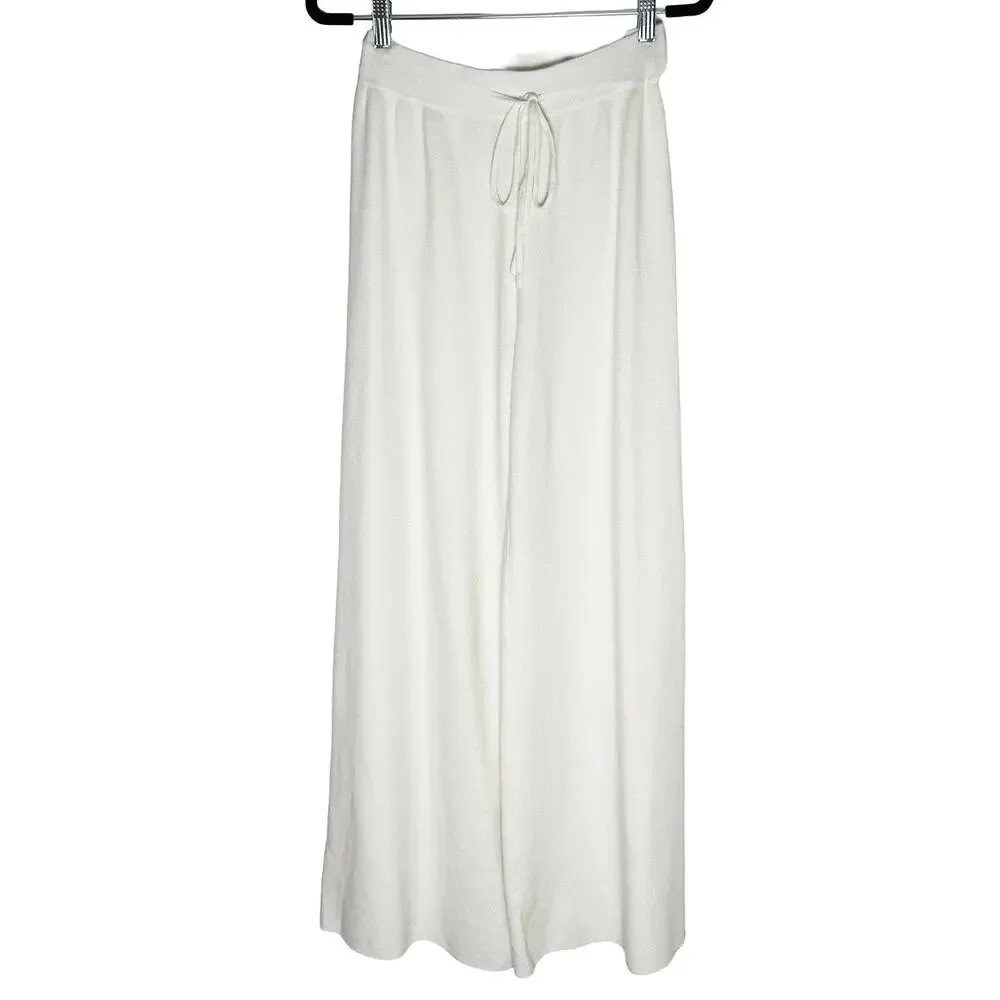 Nagumo Miyuki Women's Wide Leg Lounge Pants Trousers Lagenlook Casual Loungewear